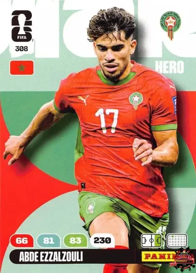 308 Abde Ezzalzouli Panini Adrenalyn XL World Cup 2026 2026 308 Abde Ezzalzouli Panini Adrenalyn XL World Cup 2026 2026