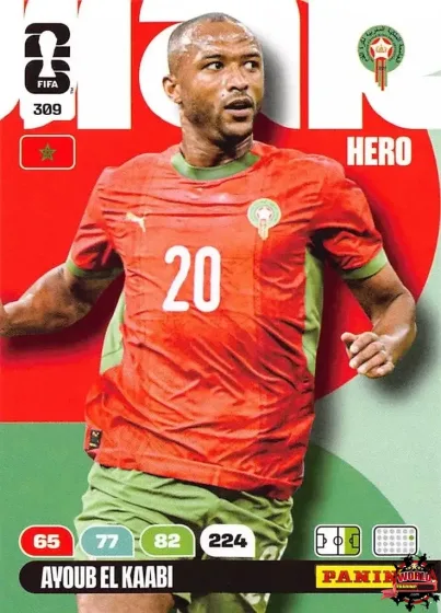 309 Ayoub El Kaabi Panini Adrenalyn XL World Cup 2026 2026 309 Ayoub El Kaabi Panini Adrenalyn XL World Cup 2026 2026