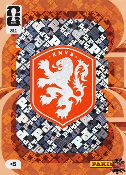 311 Нідерланди — емблема Panini Adrenalyn XL World Cup 2026 2026 311 Нідерланди — емблема Panini Adrenalyn XL World Cup 2026 2026