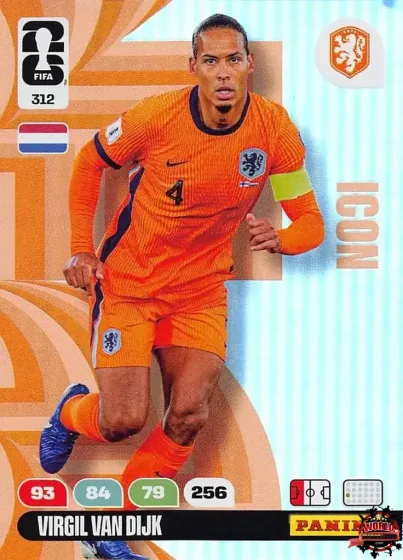 312 Virgil van Dijk Panini Adrenalyn XL World Cup 2026 2026 312 Virgil van Dijk Panini Adrenalyn XL World Cup 2026 2026