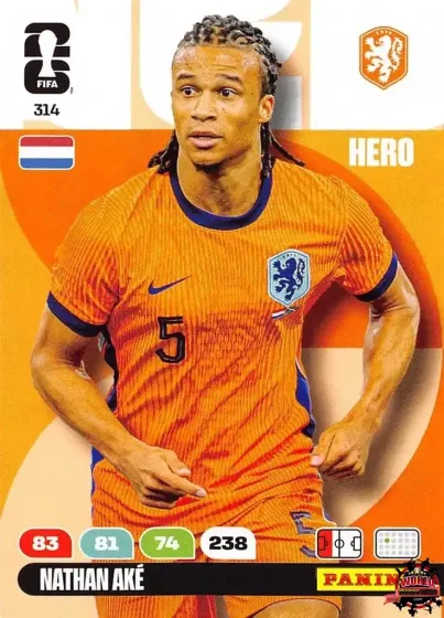 314 Nathan Aké Panini Adrenalyn XL World Cup 2026 2026 314 Nathan Aké Panini Adrenalyn XL World Cup 2026 2026