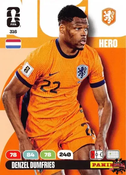 316 Denzel Dumfries Panini Adrenalyn XL World Cup 2026 2026 316 Denzel Dumfries Panini Adrenalyn XL World Cup 2026 2026