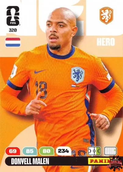 320 Donyell Malen Panini Adrenalyn XL World Cup 2026 2026 320 Donyell Malen Panini Adrenalyn XL World Cup 2026 2026