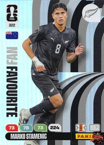 322 Marko Stamenic Panini Adrenalyn XL World Cup 2026 2026 322 Marko Stamenic Panini Adrenalyn XL World Cup 2026 2026