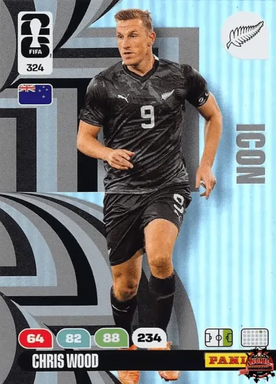 324 Chris Wood Panini Adrenalyn XL World Cup 2026 2026 324 Chris Wood Panini Adrenalyn XL World Cup 2026 2026