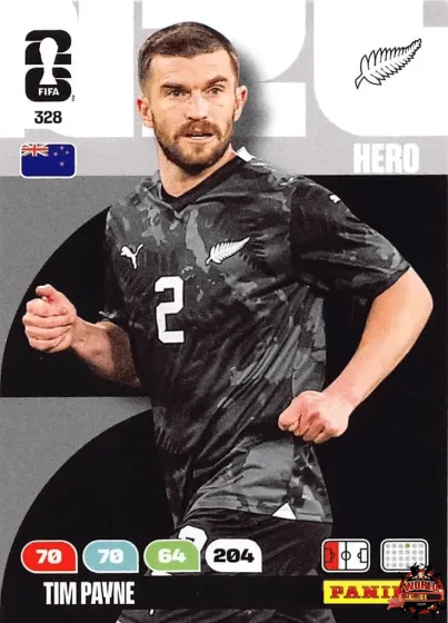 328 Tim Payne Panini Adrenalyn XL World Cup 2026 2026 328 Tim Payne Panini Adrenalyn XL World Cup 2026 2026