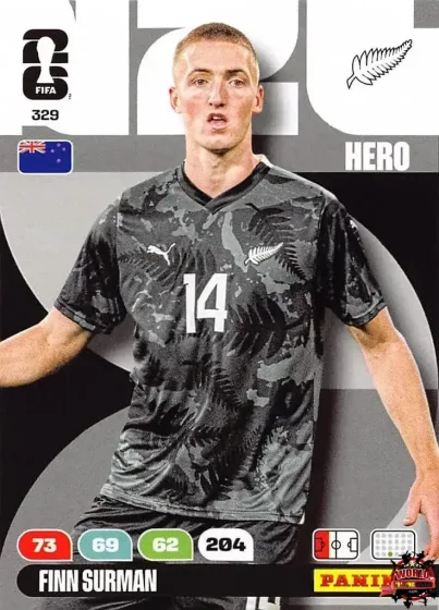 329 Finn Surman Panini Adrenalyn XL World Cup 2026 2026 329 Finn Surman Panini Adrenalyn XL World Cup 2026 2026