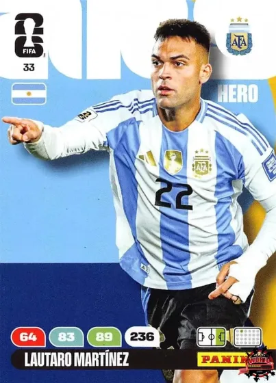 33 Lautaro Martínez Panini Adrenalyn XL World Cup 2026 2026 33 Lautaro Martínez Panini Adrenalyn XL World Cup 2026 2026