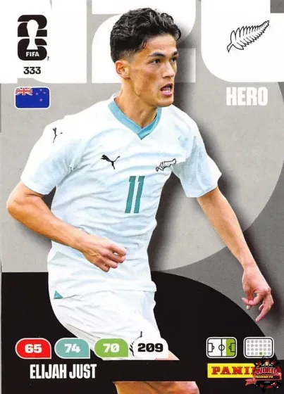333 Elijah Just Panini Adrenalyn XL World Cup 2026 2026 333 Elijah Just Panini Adrenalyn XL World Cup 2026 2026