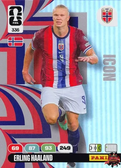 336 Erling Haaland Panini Adrenalyn XL World Cup 2026 2026 336 Erling Haaland Panini Adrenalyn XL World Cup 2026 2026