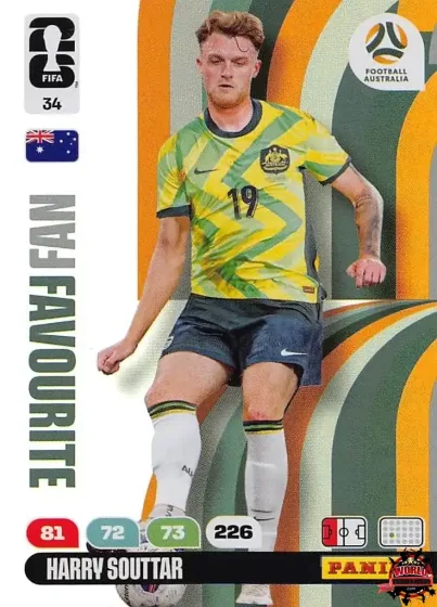 34 Harry Souttar Panini Adrenalyn XL World Cup 2026 2026 34 Harry Souttar Panini Adrenalyn XL World Cup 2026 2026