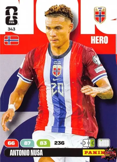 343 Antonio Nusa Panini Adrenalyn XL World Cup 2026 2026 343 Antonio Nusa Panini Adrenalyn XL World Cup 2026 2026