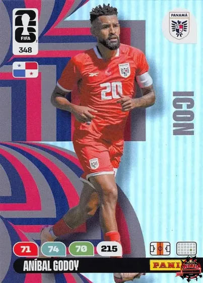 348 Aníbal Godoy Panini Adrenalyn XL World Cup 2026 2026 348 Aníbal Godoy Panini Adrenalyn XL World Cup 2026 2026