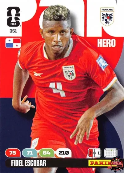 351 Fidel Escobar Panini Adrenalyn XL World Cup 2026 2026 351 Fidel Escobar Panini Adrenalyn XL World Cup 2026 2026