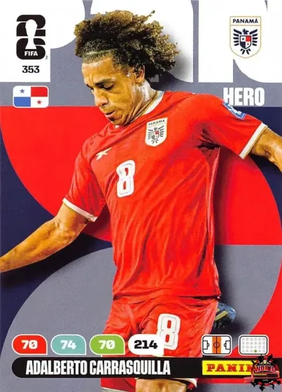 353 Adalberto Carrasquilla Panini Adrenalyn XL World Cup 2026 2026 353 Adalberto Carrasquilla Panini Adrenalyn XL World Cup 2026 2026