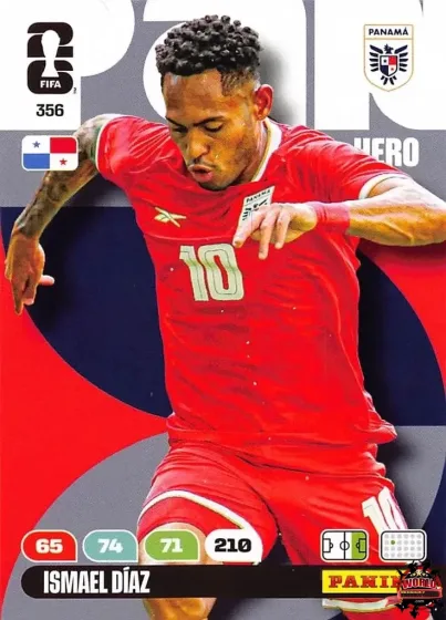 356 Ismael Díaz Panini Adrenalyn XL World Cup 2026 2026 356 Ismael Díaz Panini Adrenalyn XL World Cup 2026 2026