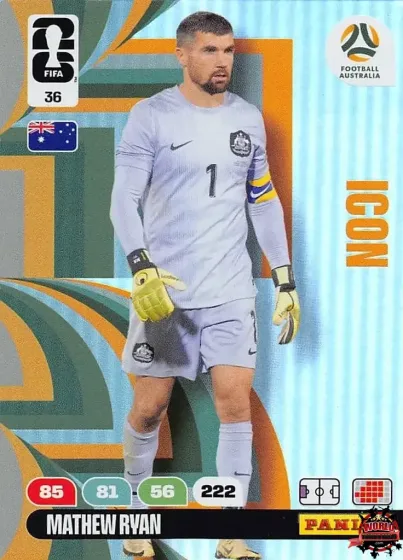 36 Mathew Ryan Panini Adrenalyn XL World Cup 2026 2026 36 Mathew Ryan Panini Adrenalyn XL World Cup 2026 2026