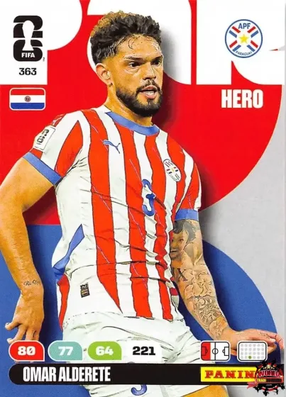 363 Omar Alderete Panini Adrenalyn XL World Cup 2026 2026 363 Omar Alderete Panini Adrenalyn XL World Cup 2026 2026