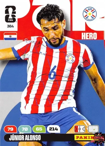 364 Júnior Alonso Panini Adrenalyn XL World Cup 2026 2026 364 Júnior Alonso Panini Adrenalyn XL World Cup 2026 2026