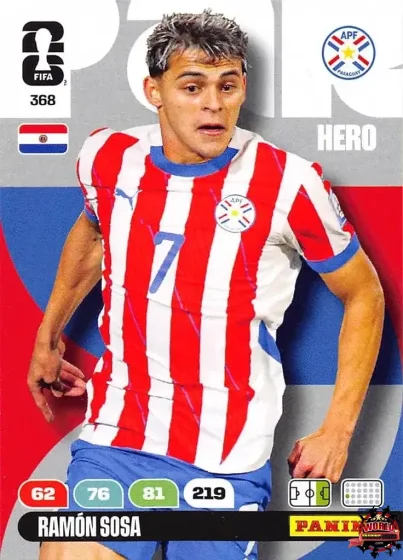 368 Ramón Sosa Panini Adrenalyn XL World Cup 2026 2026 368 Ramón Sosa Panini Adrenalyn XL World Cup 2026 2026