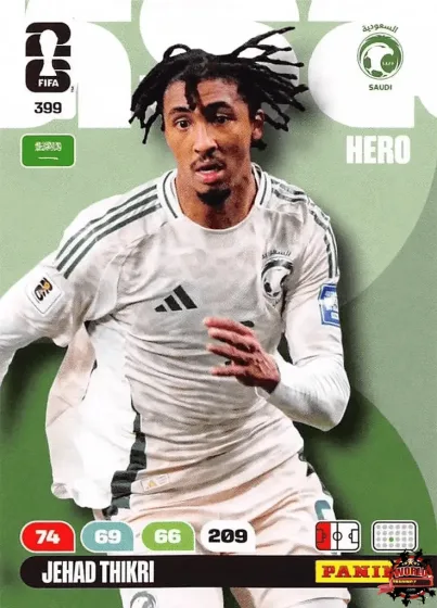 399 Jehad Thikri Panini Adrenalyn XL World Cup 2026 2026 399 Jehad Thikri Panini Adrenalyn XL World Cup 2026 2026