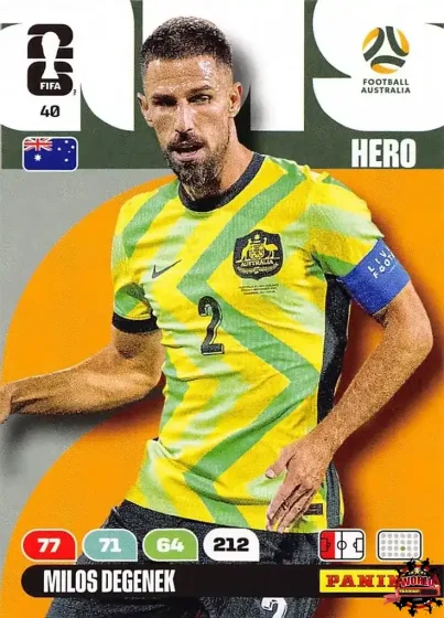 40 Milos Degenek Panini Adrenalyn XL World Cup 2026 2026 40 Milos Degenek Panini Adrenalyn XL World Cup 2026 2026