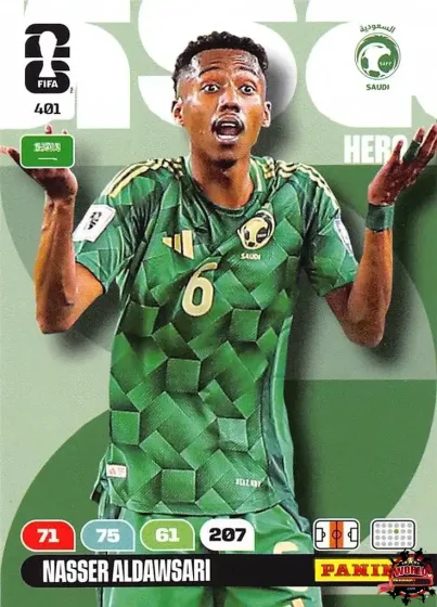 401 Nasser Aldawsari Panini Adrenalyn XL World Cup 2026 2026 401 Nasser Aldawsari Panini Adrenalyn XL World Cup 2026 2026