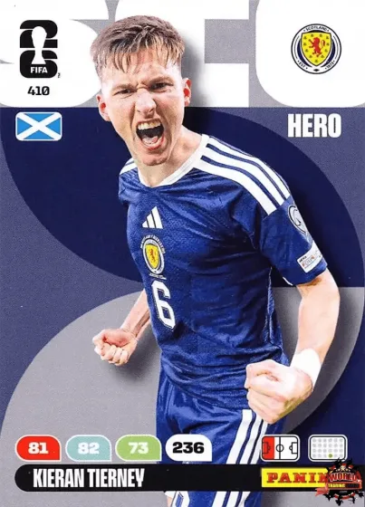410 Kieran Tierney Panini Adrenalyn XL World Cup 2026 2026 410 Kieran Tierney Panini Adrenalyn XL World Cup 2026 2026