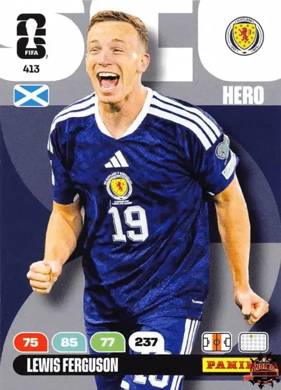 413 Lewis Ferguson Panini Adrenalyn XL World Cup 2026 2026 413 Lewis Ferguson Panini Adrenalyn XL World Cup 2026 2026