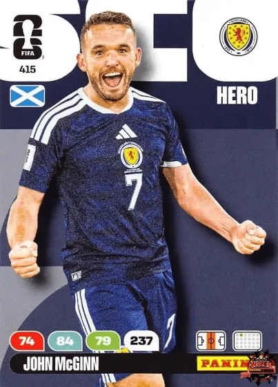 415 John McGinn Panini Adrenalyn XL World Cup 2026 2026 415 John McGinn Panini Adrenalyn XL World Cup 2026 2026