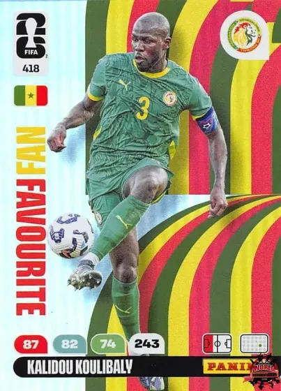418 Kalidou Koulibaly Panini Adrenalyn XL World Cup 2026 2026 418 Kalidou Koulibaly Panini Adrenalyn XL World Cup 2026 2026