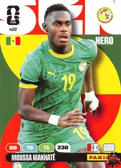 422 Moussa Niakhaté Panini Adrenalyn XL World Cup 2026 2026 422 Moussa Niakhaté Panini Adrenalyn XL World Cup 2026 2026