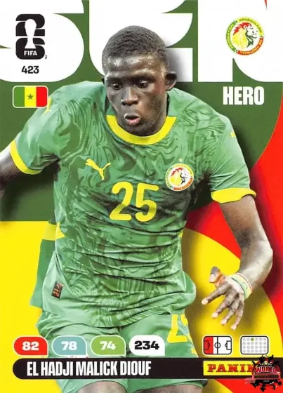 423 El Hadji Malick Diouf Panini Adrenalyn XL World Cup 2026 2026 423 El Hadji Malick Diouf Panini Adrenalyn XL World Cup 2026 2026