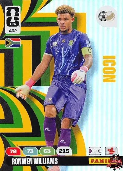 432 Ronwen Williams Panini Adrenalyn XL World Cup 2026 2026 432 Ronwen Williams Panini Adrenalyn XL World Cup 2026 2026