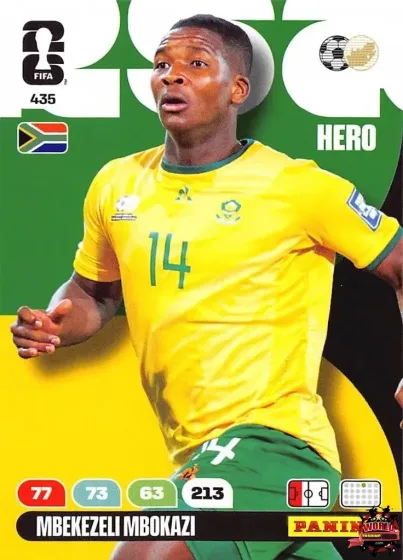 435 Mbekezeli Mbokazi Panini Adrenalyn XL World Cup 2026 2026 435 Mbekezeli Mbokazi Panini Adrenalyn XL World Cup 2026 2026