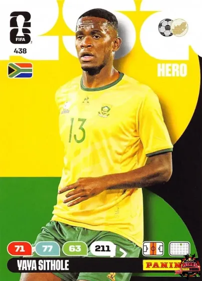 438 Yaya Sithole Panini Adrenalyn XL World Cup 2026 2026 438 Yaya Sithole Panini Adrenalyn XL World Cup 2026 2026