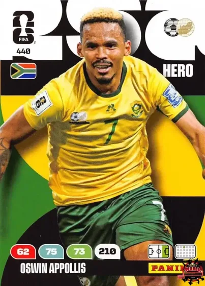 440 Oswin Appollis Panini Adrenalyn XL World Cup 2026 2026 440 Oswin Appollis Panini Adrenalyn XL World Cup 2026 2026