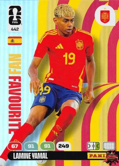 442 Lamine Yamal Panini Adrenalyn XL World Cup 2026 2026 442 Lamine Yamal Panini Adrenalyn XL World Cup 2026 2026