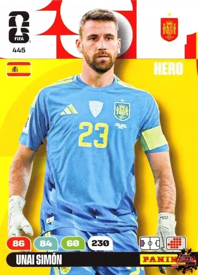 445 Unai Simón Panini Adrenalyn XL World Cup 2026 2026 445 Unai Simón Panini Adrenalyn XL World Cup 2026 2026