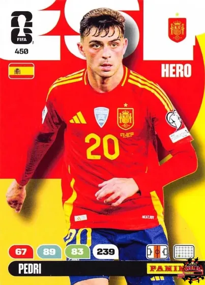450 Pedri Panini Adrenalyn XL World Cup 2026 2026 450 Pedri Panini Adrenalyn XL World Cup 2026 2026