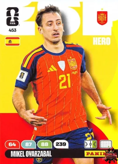 453 Mikel Oyarzabal Panini Adrenalyn XL World Cup 2026 2026 453 Mikel Oyarzabal Panini Adrenalyn XL World Cup 2026 2026