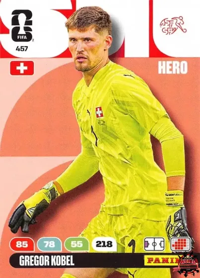 457 Gregor Kobel Panini Adrenalyn XL World Cup 2026 2026 457 Gregor Kobel Panini Adrenalyn XL World Cup 2026 2026