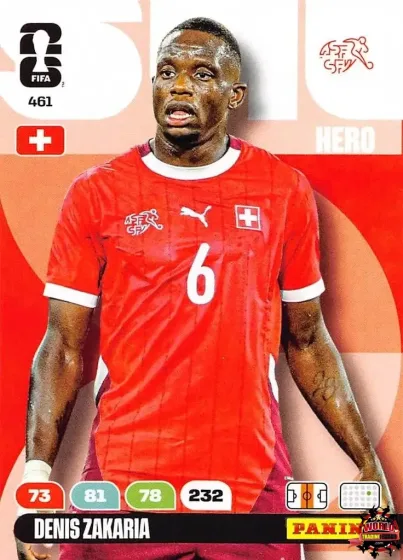 461 Denis Zakaria Panini Adrenalyn XL World Cup 2026 2026 461 Denis Zakaria Panini Adrenalyn XL World Cup 2026 2026