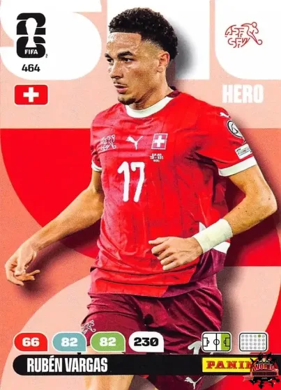 464 Rubén Vargas Panini Adrenalyn XL World Cup 2026 2026 464 Rubén Vargas Panini Adrenalyn XL World Cup 2026 2026