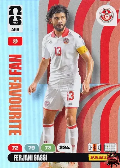 466 Ferjani Sassi Panini Adrenalyn XL World Cup 2026 2026 466 Ferjani Sassi Panini Adrenalyn XL World Cup 2026 2026