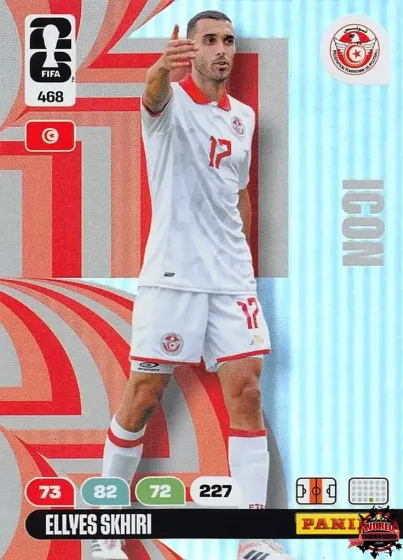 468 Ellyes Skhiri Panini Adrenalyn XL World Cup 2026 2026 468 Ellyes Skhiri Panini Adrenalyn XL World Cup 2026 2026