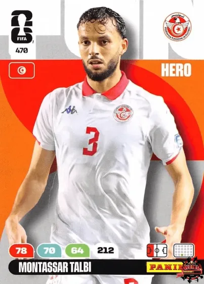 470 Montassar Talbi Panini Adrenalyn XL World Cup 2026 2026 470 Montassar Talbi Panini Adrenalyn XL World Cup 2026 2026