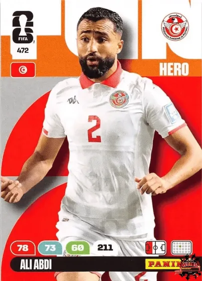 472 Ali Abdi Panini Adrenalyn XL World Cup 2026 2026 472 Ali Abdi Panini Adrenalyn XL World Cup 2026 2026