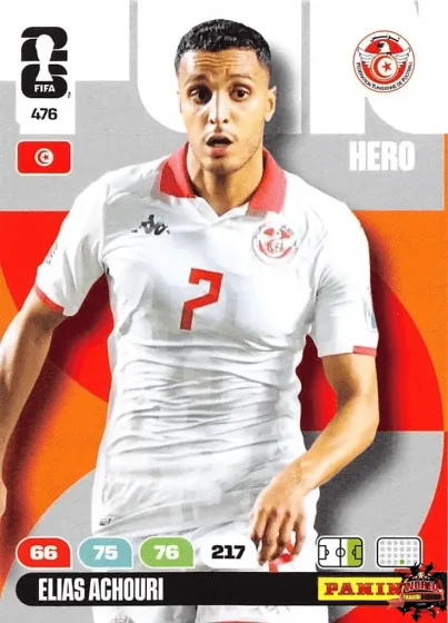 476 Elias Achouri Panini Adrenalyn XL World Cup 2026 2026 476 Elias Achouri Panini Adrenalyn XL World Cup 2026 2026