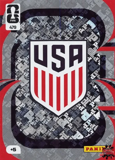 479 США — емблема Panini Adrenalyn XL World Cup 2026 2026 479 США — емблема Panini Adrenalyn XL World Cup 2026 2026